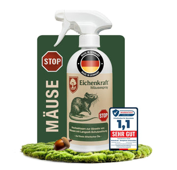 Eichenkraft Mäusespray für Haus, Keller & Garage – 500ml