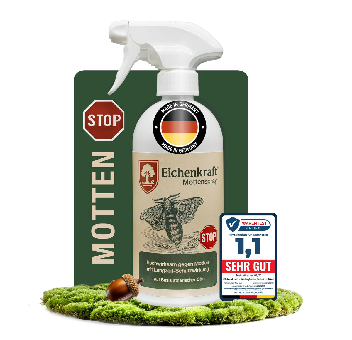 Eichenkraft Mottenspray - 500ml
