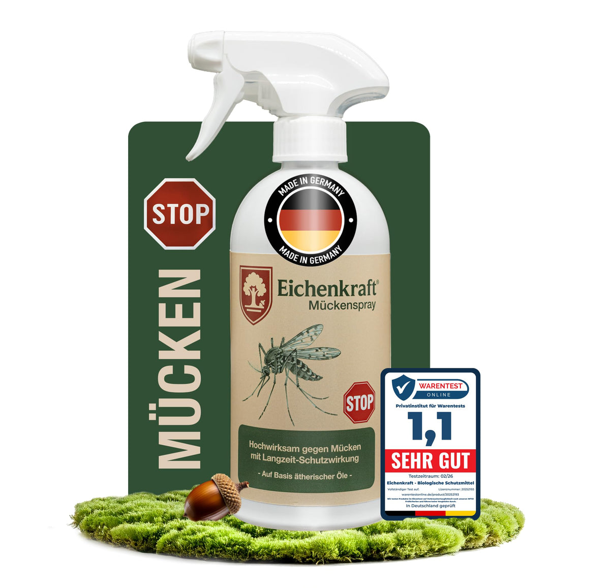Eichenkraft Mückenspray - 500ml