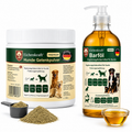 Eichenkraft BARF-Starter Set – Gelenkpulver 180 g + BARF Öl 500 ml