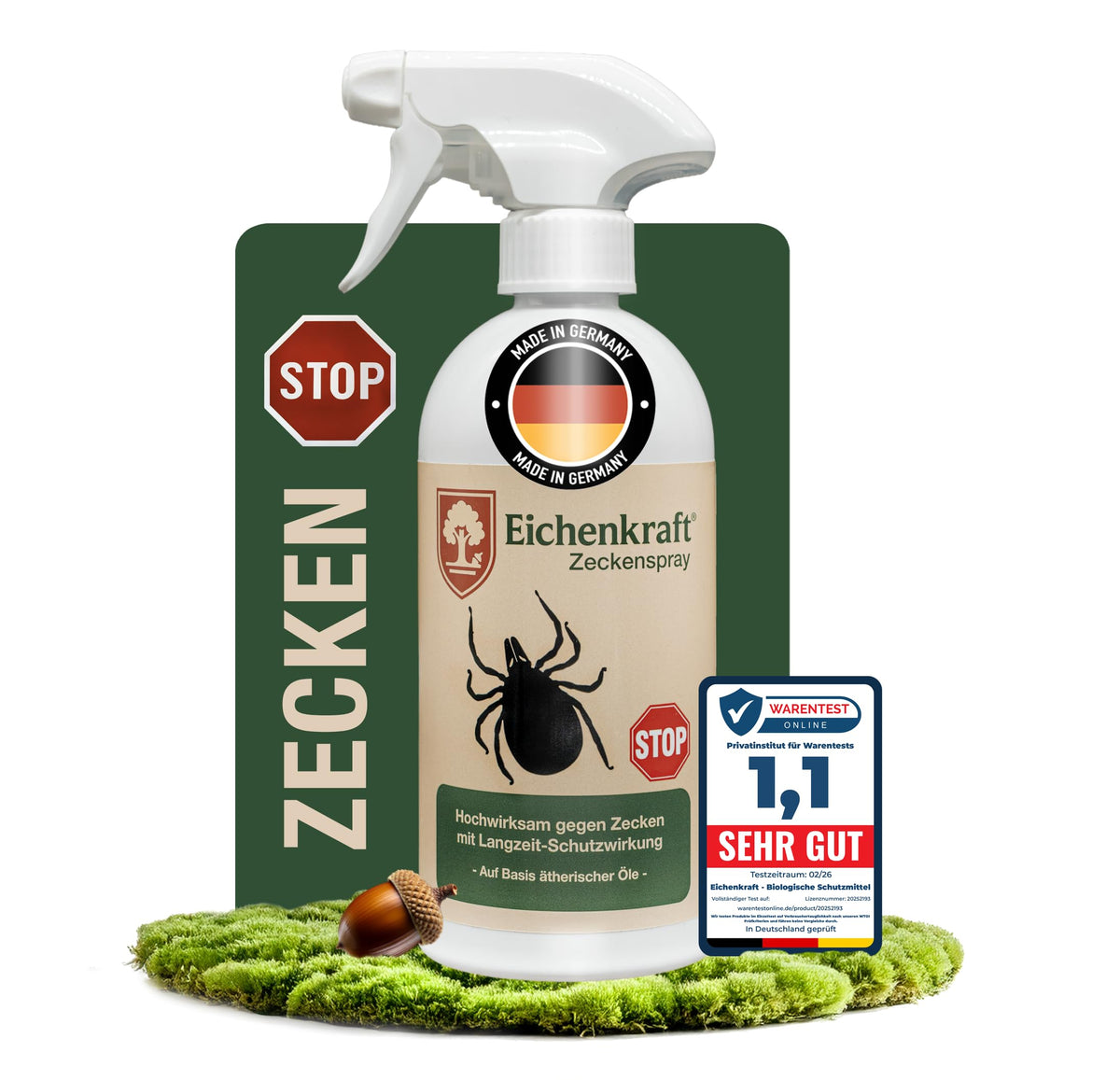 Eichenkraft Zeckenspray - 200ml & 500ml