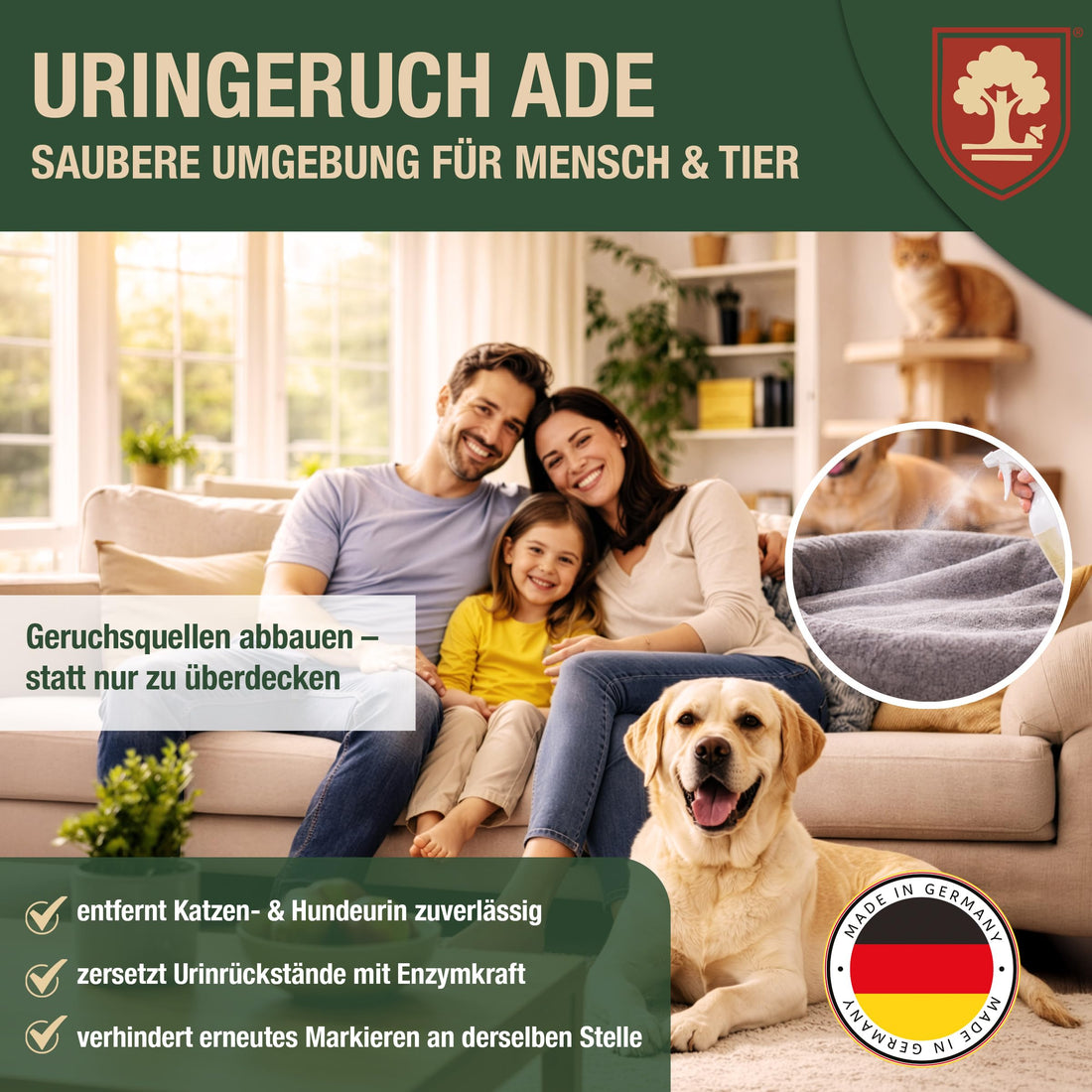 Eichenkraft Urin Stop Spray - 500ml