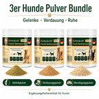 Eichenkraft Hunde Pulver 3er Set – Gelenk, Verdauung & Ruhe (3 × 180 g)