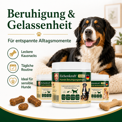 Eichenkraft Dog Drops Set of 3 – Joints, Digestion & Calm (3 × 200 g)