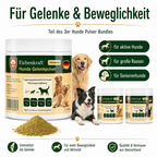 Eichenkraft Hunde Pulver 3er Set – Gelenk, Verdauung & Ruhe (3 × 180 g)