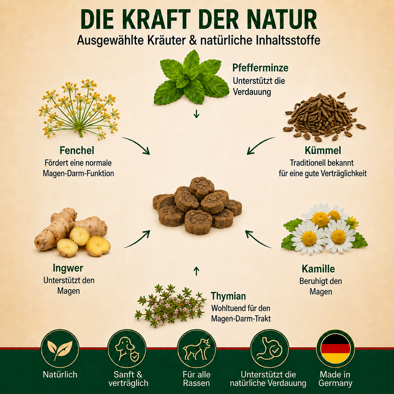 Eichenkraft Ruhe & Verdauung Drops 2er Set (2 × 270 g)