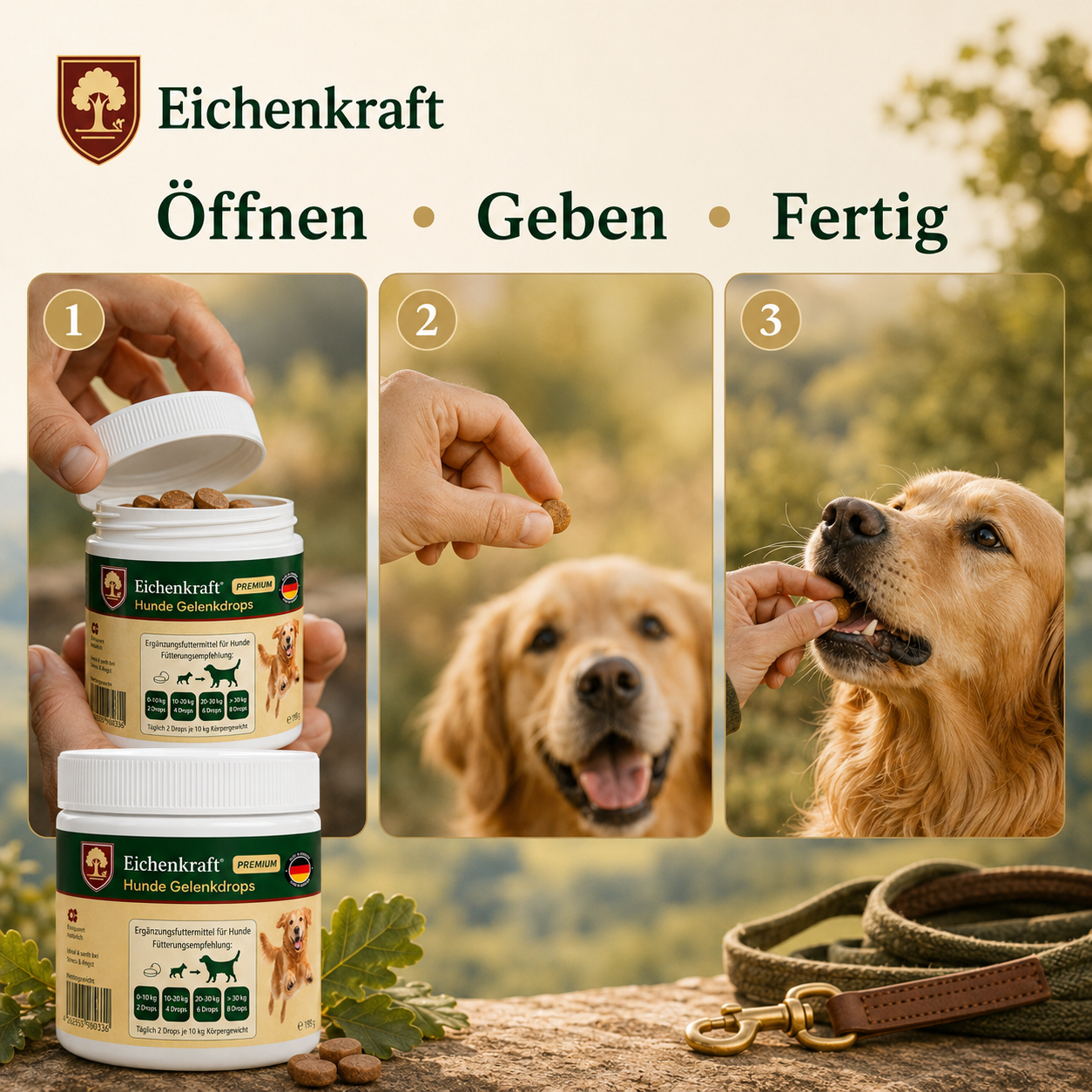 Eichenkraft Gelenk & Verdauung Drops 2er Set (2 × 270 g)
