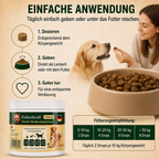 Premium Hunde Verdauungsdrops 270g – Ergänzungsfuttermittel für Hunde mit Kräutern, Leinsamen & Ballaststoffen, Verdauung Drops für Darmflora Magen Darm Wohlbefinden & tägliche Fütterung