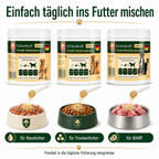 Eichenkraft Hunde Pulver 3er Set – Gelenk, Verdauung & Ruhe (3 × 180 g)