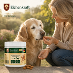EICHENKRAFT® Gelenkdrops Hund mit Grünlippmuschel – 270 g Gelenk Kausnacks für Hunde mit MSM, Teufelskralle & Kräutern, Alternative zu Gelenktabletten Hund für Senioren, große Rassen & aktive Hunde