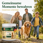 Premium Hunde Gelenkpulver – Gelenksupport mit Glucosamin, Chondroitin & MSM – Gelenke & Knorpel Aufbau – Beweglichkeit Hund – Ergänzungsfuttermittel Hund – Getreidefrei – Made in Germany 180g