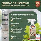 Insektenspray - Universal gegen Ameisen, Silberfische, Milben Insekten – Alternative zu Ameisenköder, Bettwanzen Spray, Milbenspray für Matratzen Silberfisch Spray – für Haushalt Möbel Holz - 500ml