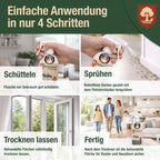 Eichenkraft Ameisenspray – Insektenspray gegen Ameisen – Ameisenköderdose – Auf Basis ätherischer Öle – Für Haus, Terrasse, Balkon & Garten – Ameisenabwehr Spray - 500ml