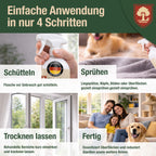Eichenkraft Giardienspray – Giardien Desinfektionsmittel für Hund & Katze – Hygienespray bei Giardien Befall – Ergänzend zu Giardien Schnelltest Hund & Giardien Schnelltest Katze - 500ml