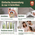 Eichenkraft Silberfischspray gegen Silberfische Papierfische – Ungezieferspray zur Tierabwehr im Haushalt – Alternative zu Silberfischfalle Silberfisch Köderdose – für Bad, Küche, Keller - 500ml
