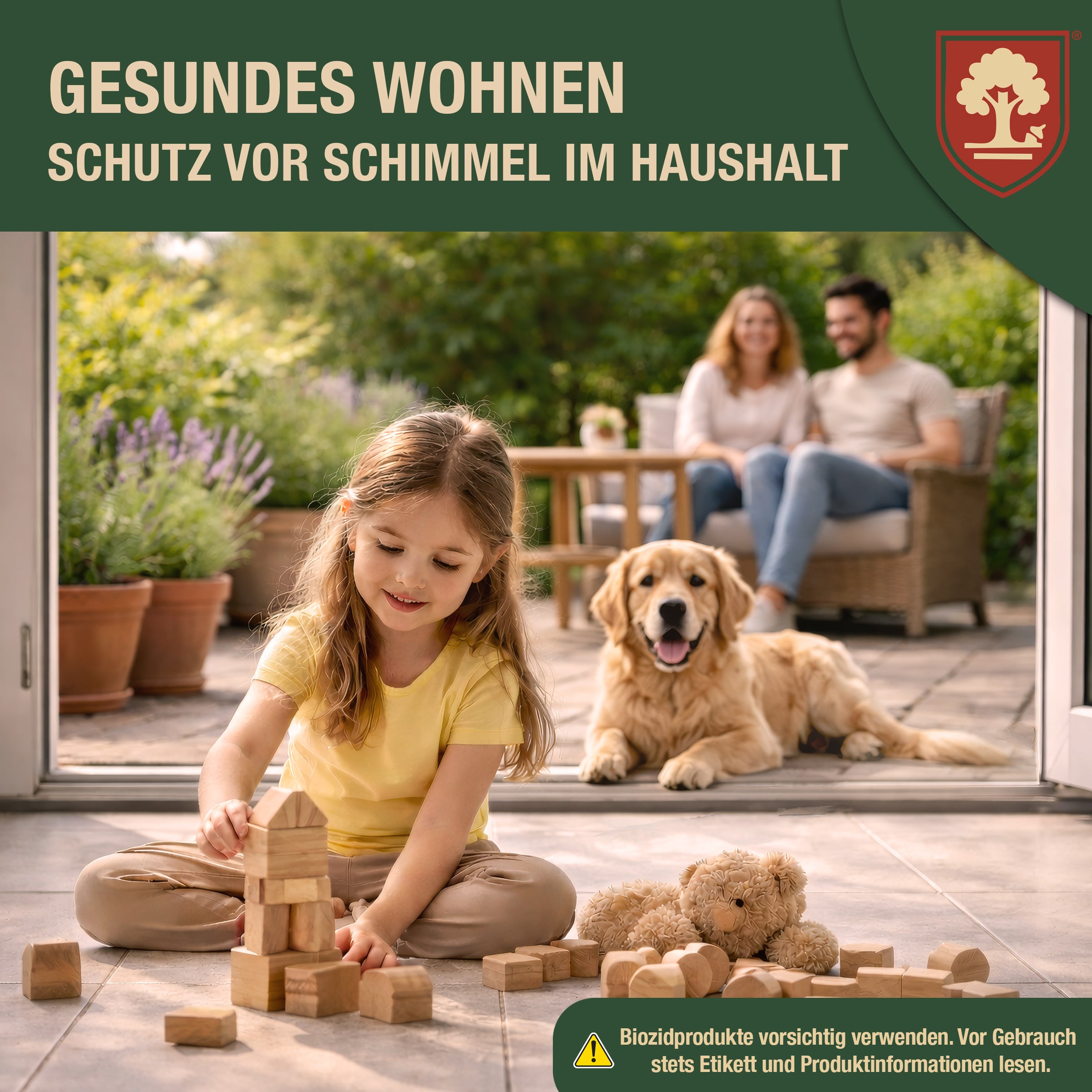 Schimmelentferner 500 ml – Entfernt Schimmel, Stockflecken & Algen – Hochwirksam gegen Schimmelpilze & Bakterien – Langzeit-Schutzwirkung – Für Bad, Küche, Wände & Fugen – Made in Germany