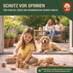 Spinnenspray – Hochwirksam gegen Spinnen – Langzeit-Schutzwirkung – Abwehr & Vorbeugung – Auf Basis ätherischer Öle – Für Haushalt, Keller, Garage & Wohnräume – 500ml