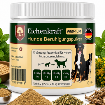 Eichenkraft Premium Hunde Beruhigungspulver - 180g