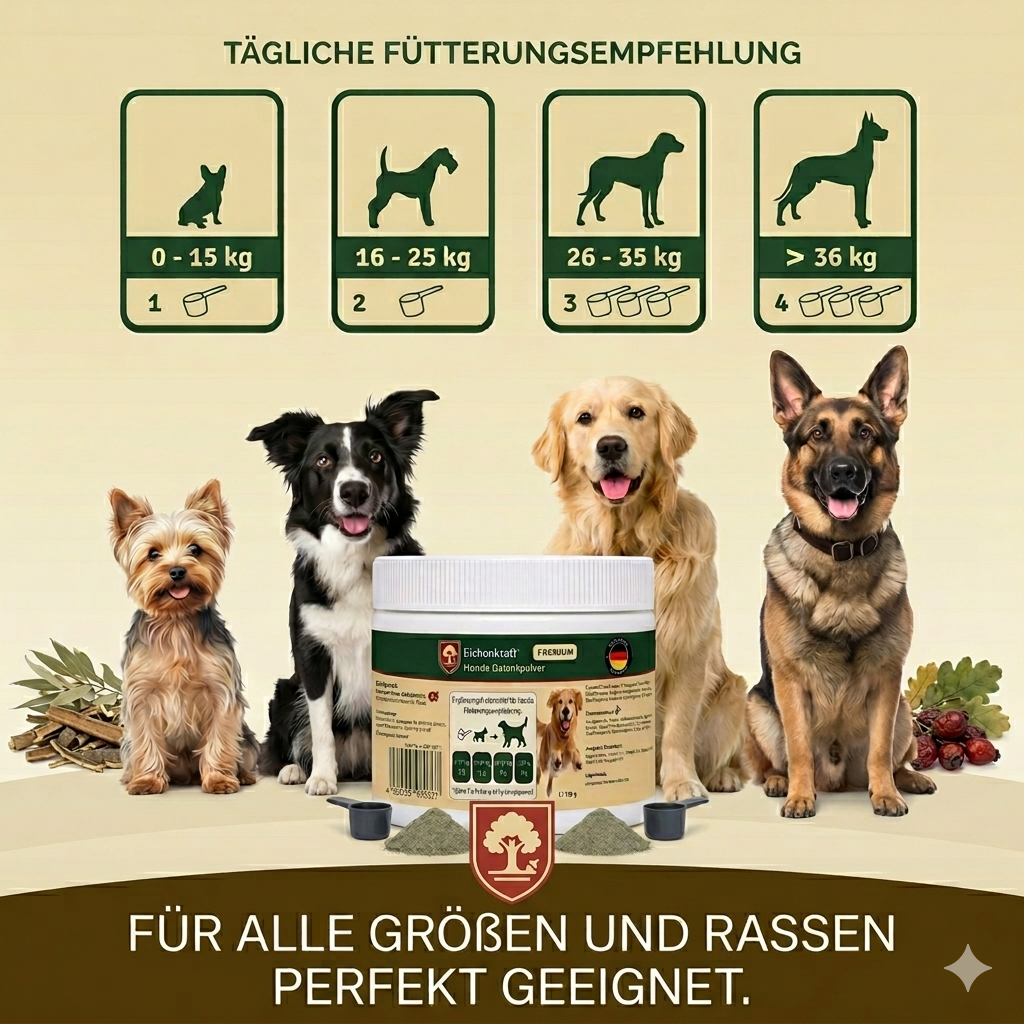 Eichenkraft Hunde Gelenkpulver – Detailansicht 3