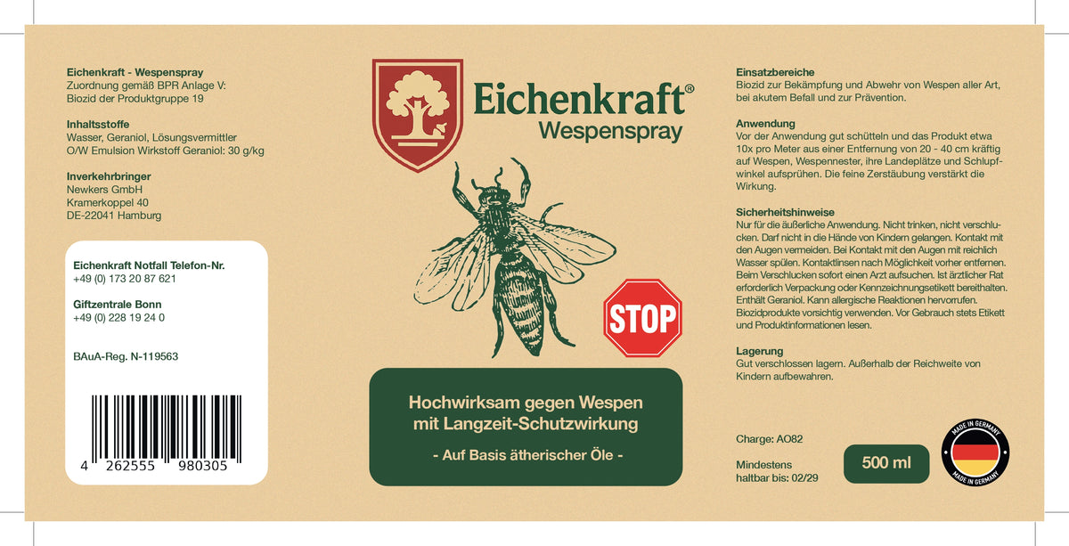 Eichenkraft Wespenspray - 500ml