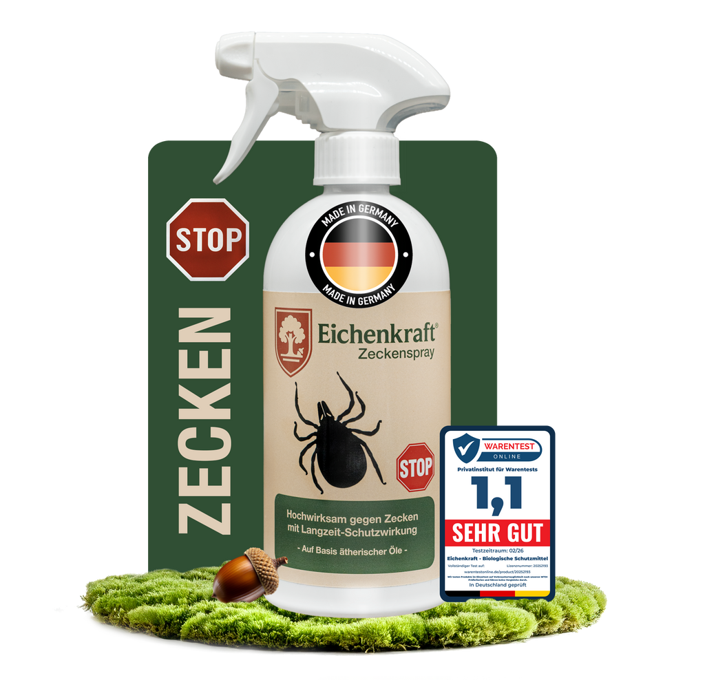 Eichenkraft Zeckenspray 500ml – Langzeit-Schutz für Garten und Outdoor
