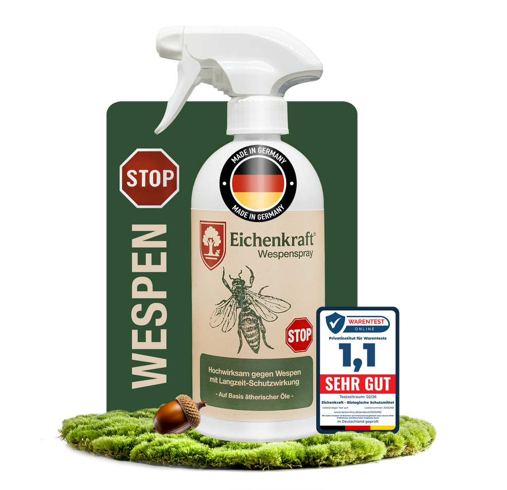 Eichenkraft Wespenspray 500ml – hochwirksam gegen Wespen mit Langzeit-Schutz