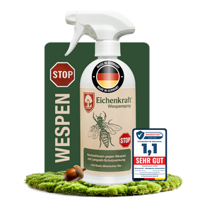 Wasp Spray – Insect Spray against Wasps – Based on Essential Oils – For Home, Patio, Balcony & Garden – Wasp Repellent Spray - 500ml