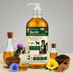 Eichenkraft Premium Barf Öl für Hunde - 500ml